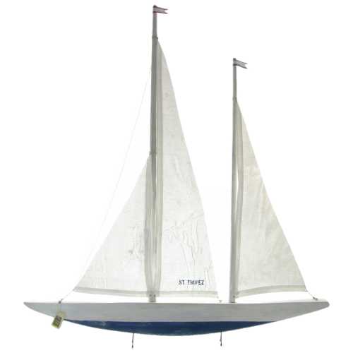 Decorative two-masted sailboat PAVI DECOR