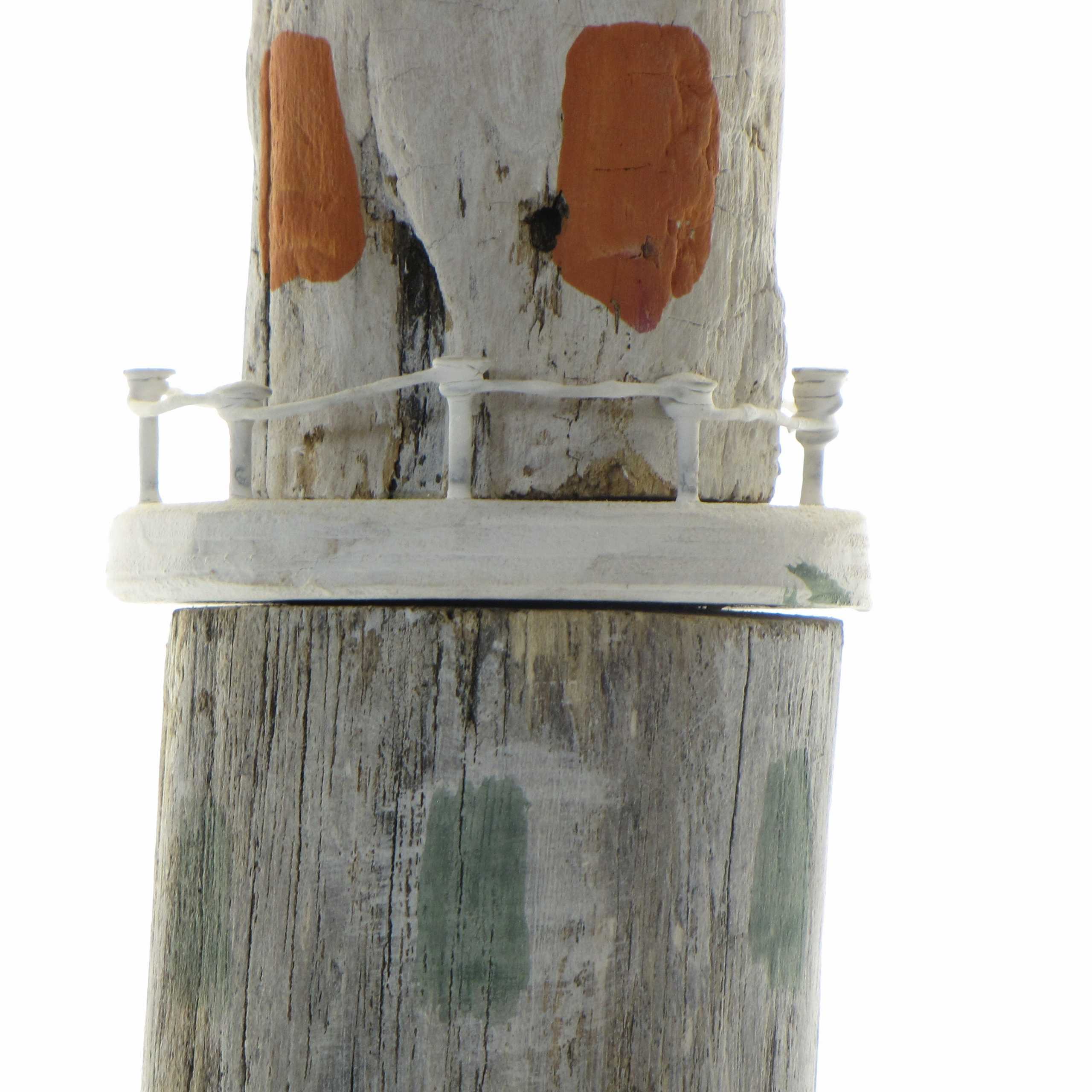 Mini Fari In Legno Fatti A Mano: Due Deliziosi Ornamenti Da Tavolo Stile Mediterraneo. Perfetti Come Decorazione Oceanica Per La Casa O Come Regalo Originale Per Gli Amanti Del Mare.