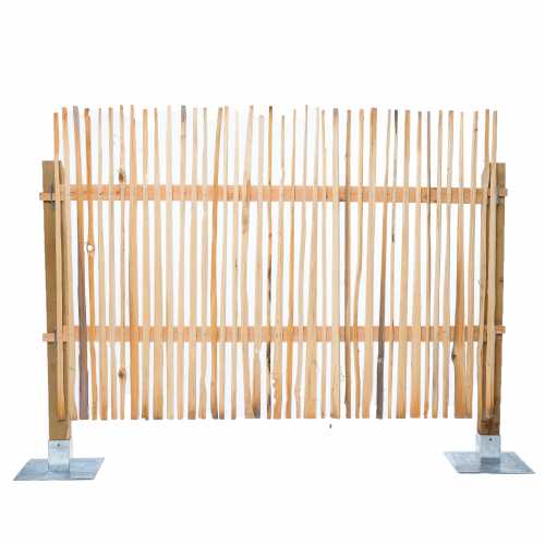 Wooden fence conifer wood PAVI DECOR