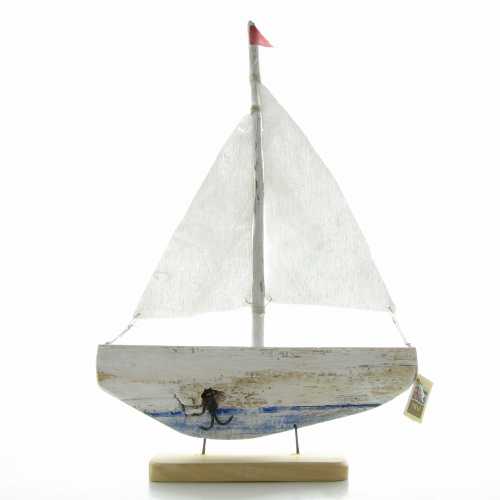 Decorative sailboat on pedestal P1 PAVI DECOR