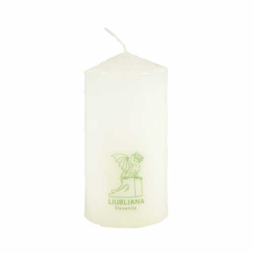 Candle white PAVI DECOR