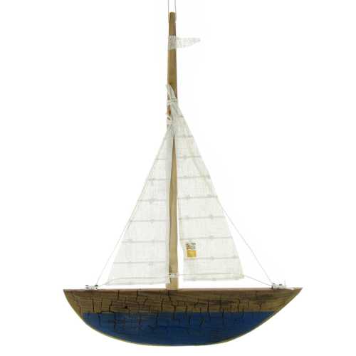 Dekoratives Segelboot aus Holz PAVI DECOR