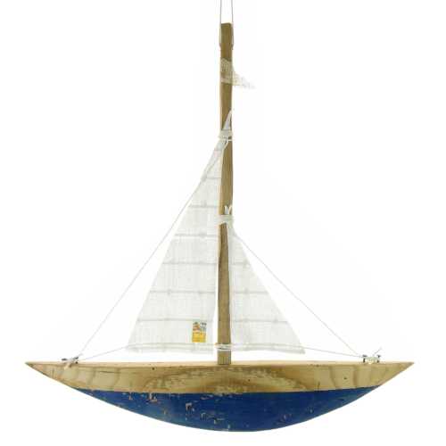 Deko Holzsegelboot PAVI DECOR